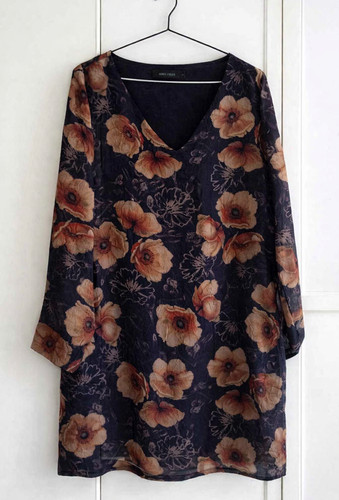 Abito anonyme marrone - marrone, fiori