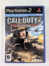 Gioco Call of Duty 2 II Big Red One PS2 PlayStation PAL Fr Multilingua Completo