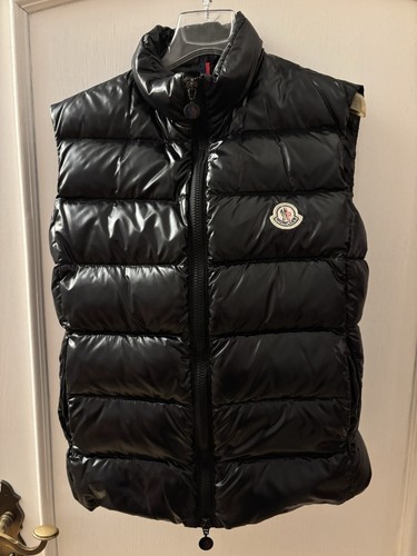 Giubbotto moncler nero lucido - moncler,