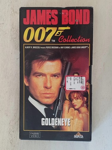 Vhs used james bond - vhs,