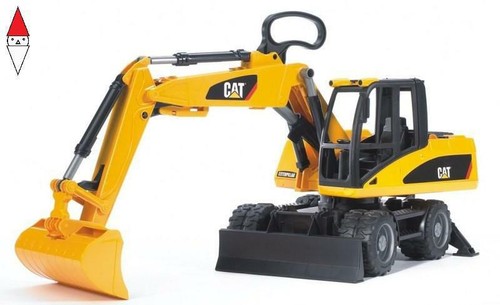 Modellino bruder ruspa cat - cat, su