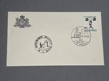 SAN MARINO PRIMO GIORNO CAMPIONATI EUROPEI JUNORES DI PESISTICA 18-9-1980  Busta