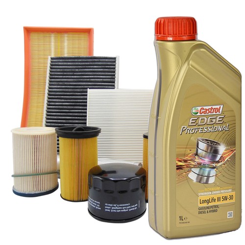 Kit tagliando olio castrol - olio,