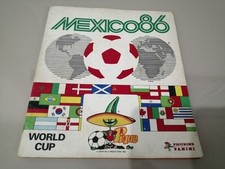Album figurine calciatori panini Mexico '86 con 60 figurine attaccate Rif. A83