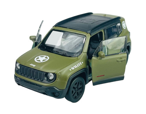 Welly jeep renegade trailhawk - jeep,