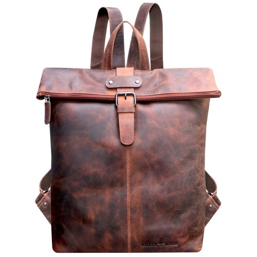 Zaino pelle porta - porta, 15.6"