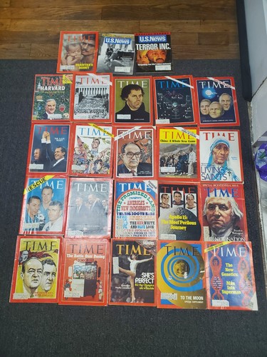 Lot vintage time magazine - of,