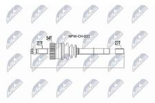 Nty albero trasmissione - nty, di