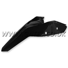 Parafango posteriore nero KTM
