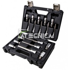 Valigetta serie 18 bussole lunghe esagonali maschio Beta 923-PE/C18 attacco 1/2