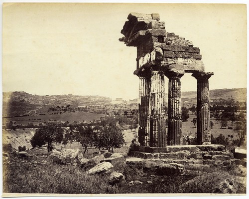 Agrigento tempio panorama - tempio, e