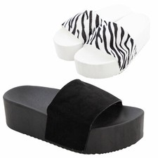 Scarpe donna zatteroni flatform ciabatte sandali zeppa platform TOOCOOL AE35