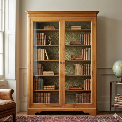 Libreria antica noce ante - noce, a