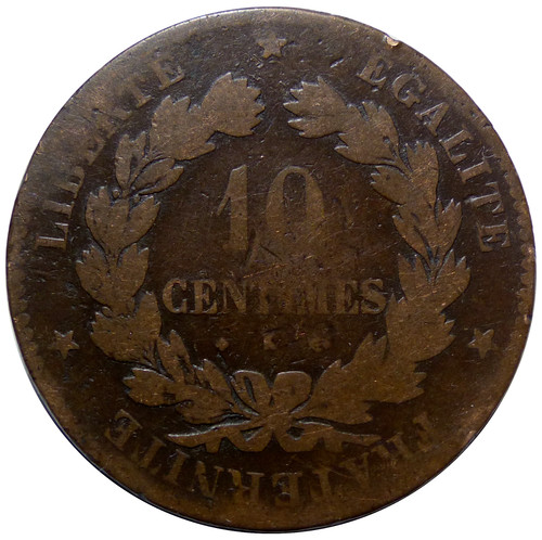 Centimes cérès 1875 - 1875, k