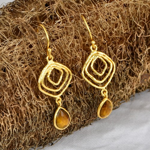 Orecchini oro martellato - , multi