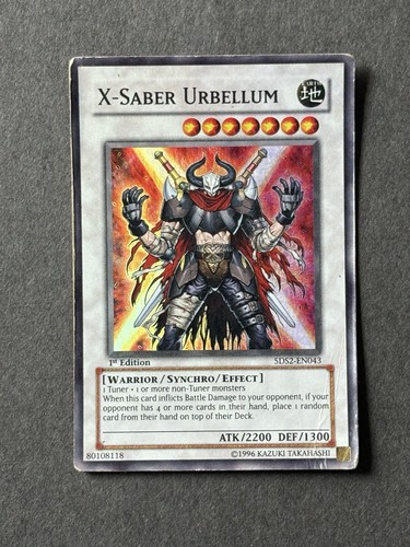 Tcg x saber urbellum - yu-gi-oh!, x-saber