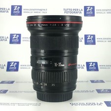 Obiettivo CANON EF 16-35 mm f2.8 L II USM GARANZIA USATO