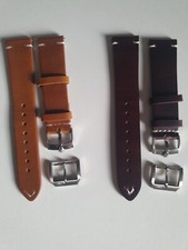 Cinturino vintage per Rolex - Iwc pelle marrone  20mm 