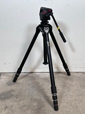 Testina video Manfrotto 501HDV Pro con supporto Slik The Professional 4 treppiedi