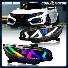 2X Faro proiettore LED RGB per