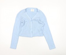 Cardigan ZARA bambina blu a