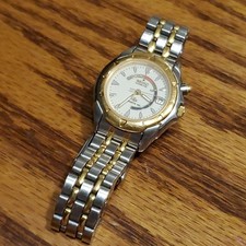 Orologio Seiko Kinetic Sports 50 donna 32mm bicolore data 3M22-0B79 ottime condizioni