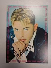 DEN HARROW AUTOGRAFO ORIGINALE