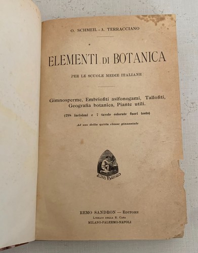 Elementi botanica per le - elementi,