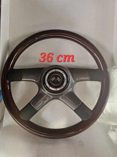Volante legno epoca sportivo - volante,