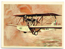 CARTOLINA MILITARE ,CULTURA  AEREONAUTICA - AEREO CAPRONI CA - 73  TER - 1927