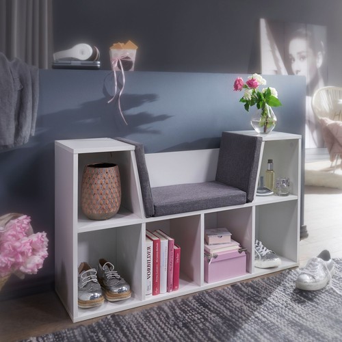 Finebuy scaffale design - scaffale, con