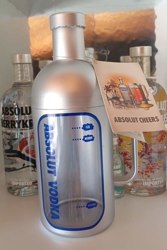 Absolut vodka cheers 750ml - cheers, +