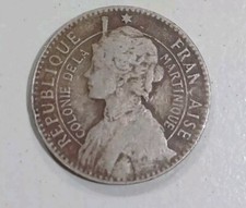 Martinica 1922 50 centesimi