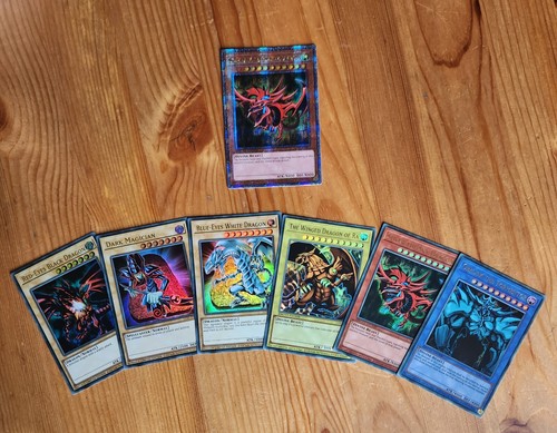 Lot de 7 - yu-gi-oh!, cartes