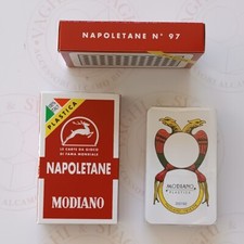 CARTE DA GIOCO MODIANO NAPOLETANE   PLASTICA 100%  (MO300157)