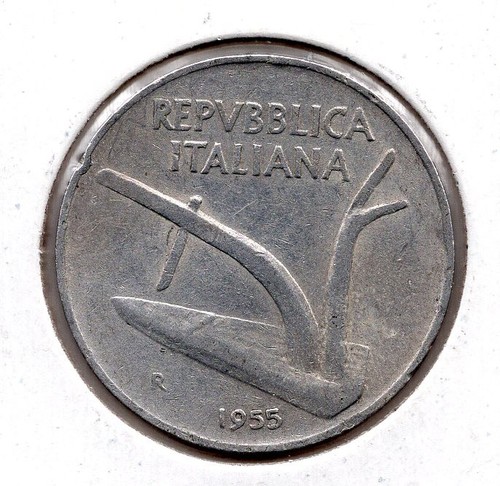 1955 italy lire - lire, (1716)