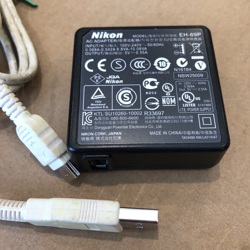 Nikon 69p charging - nikon, ac
