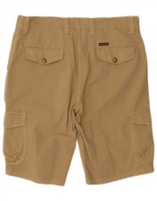 CARRERA pantaloncino cargo uomo W34 grande beige cotone DS13