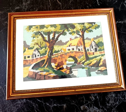 Quadro ricamo punto croce