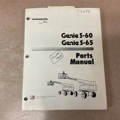 Genie 65 parts - genie, manual
