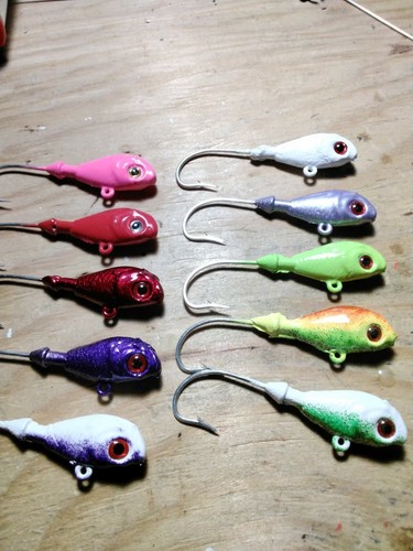 Bucktail jig heads - jig, heads,