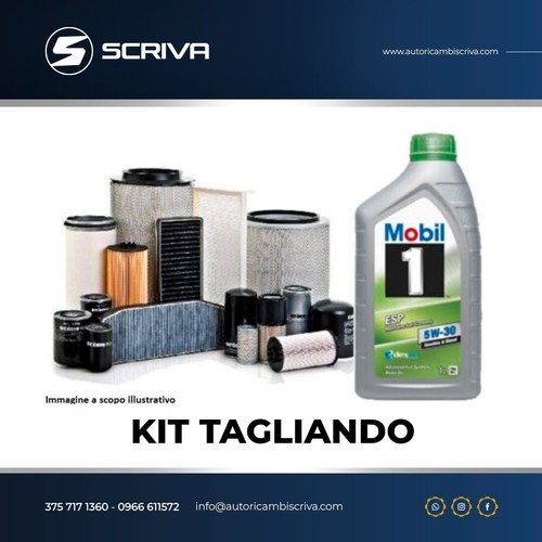 Kit tagliando olio - tagliando, lt