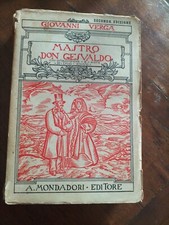 Mastro Don Gesualdo-Verga- Edizione Mondadori per le scuole 1938