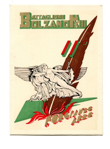 Alpini cartoline battaglione - alpini,
