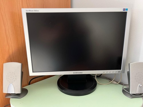 Monitor schermo grigio - monitor,
