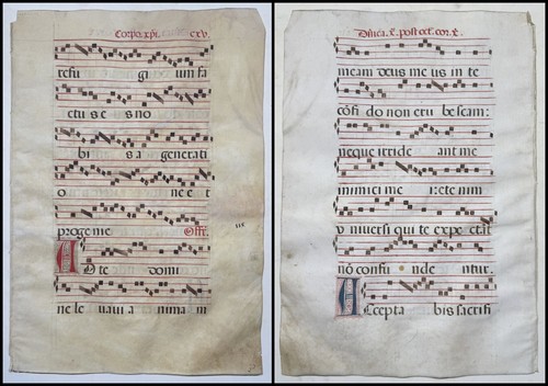 Antifonario pergamena - antifonario,