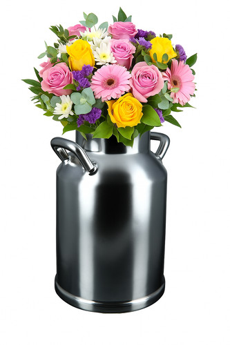 Vaso lattiera argento antico - vaso,