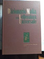Enciclopedia Motta Dizionario della Letteratura Universale 4 volumi 1972