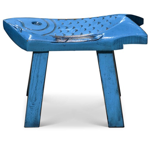 Venditore usa sgabello - -,