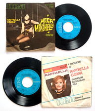 7"45 Giri Raffaella Carrà Maga Maghella / Papà Italy 1971 Vintage Vinyl Vinile